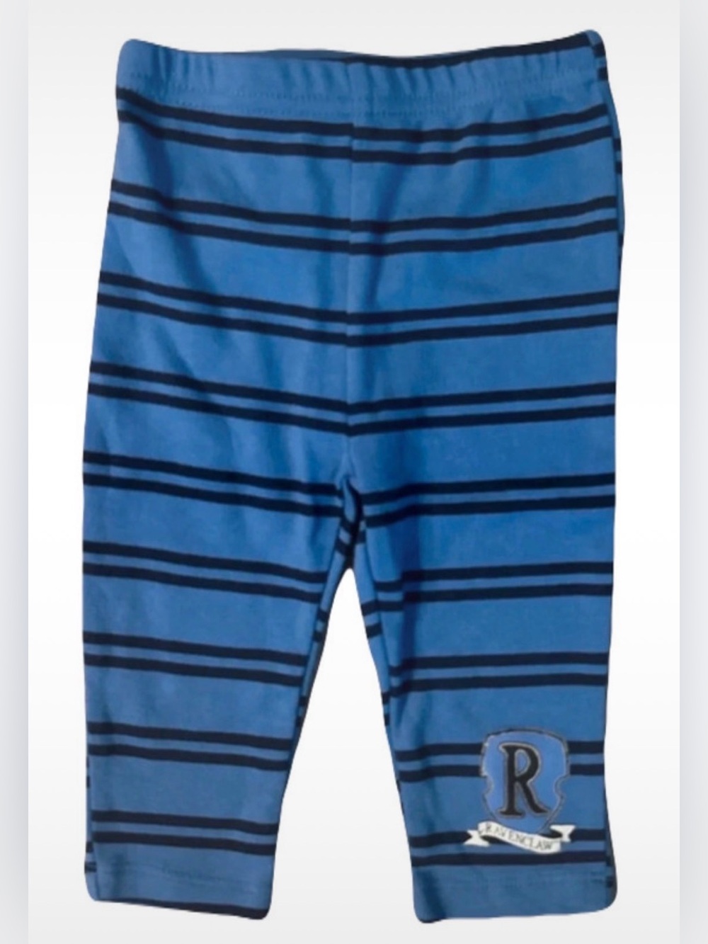Harry Potter Ravenclaw Blue & Navy Striped Baby Leggings 3-6m